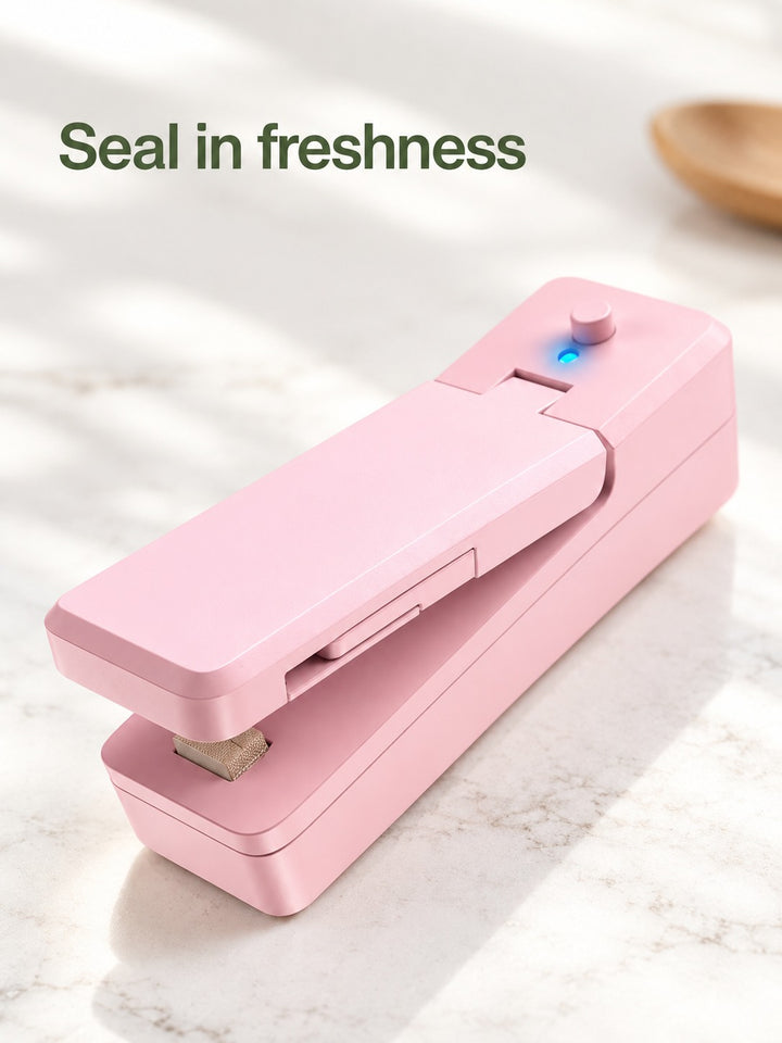 Rechargeable Mini Bag Sealer That Keeps Snacks Fresh