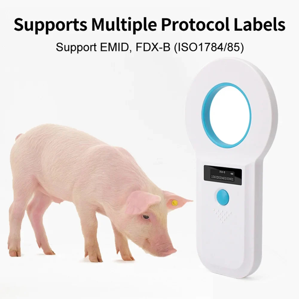 Animal RFID Microchip Scanner With Bluetooth Transfer