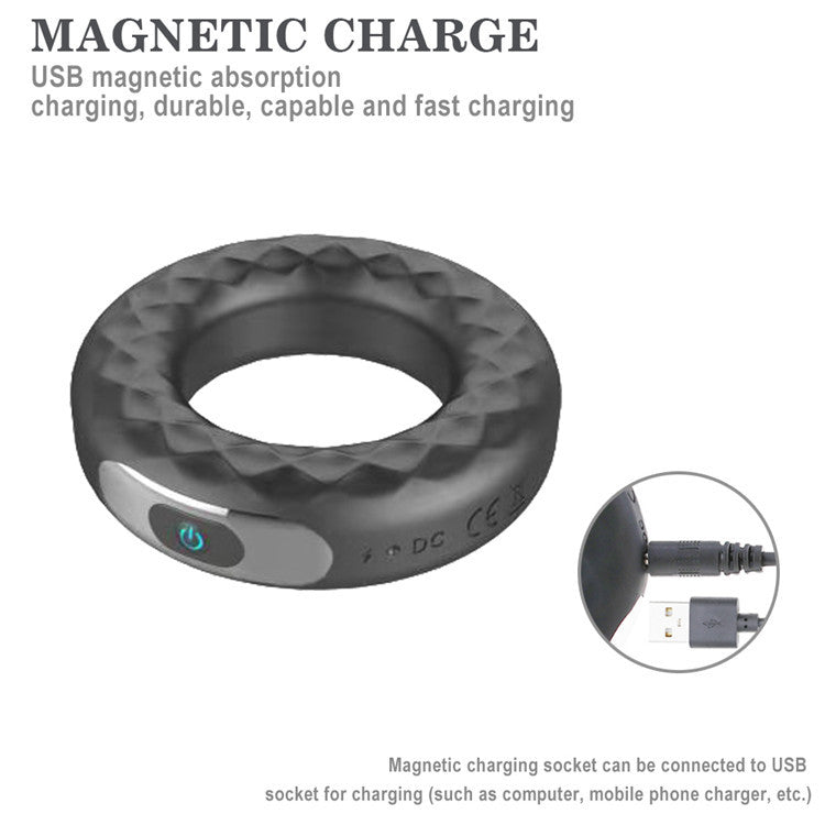 Rechargeable Vibration Ring for Longer Intimate Play