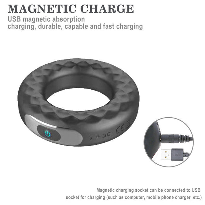 Rechargeable Vibration Ring for Longer Intimate Play