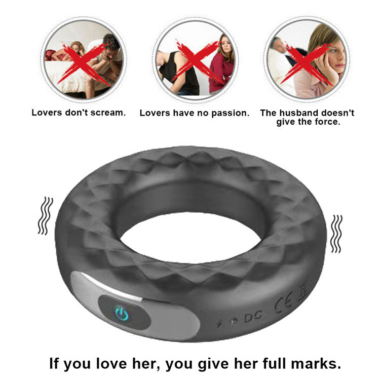 Rechargeable Vibration Ring for Longer Intimate Play