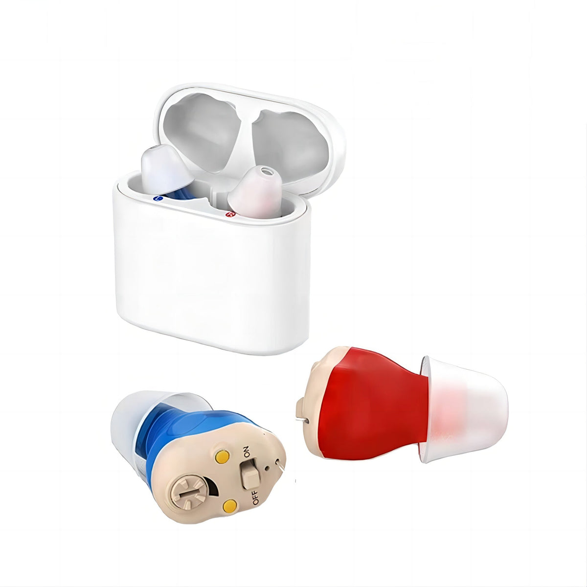 Rechargeable In-Ear Sound Amplifier for Everyday Hearing