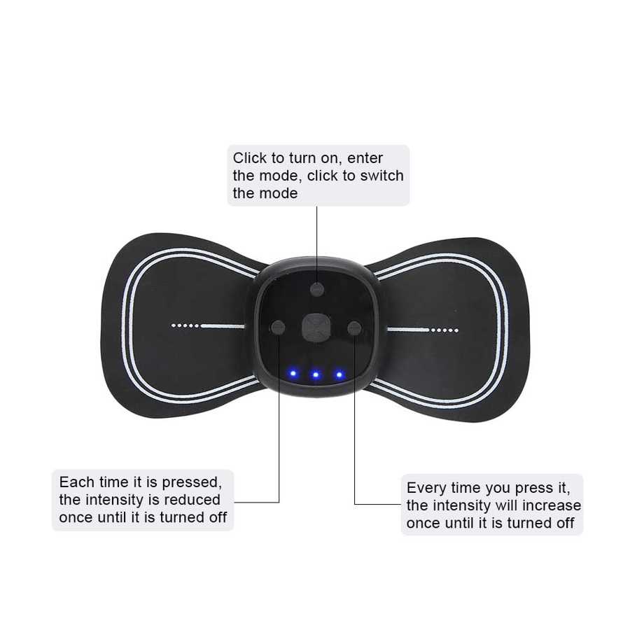 Cervical Neck Massager Pad, Wireless Tension Relief