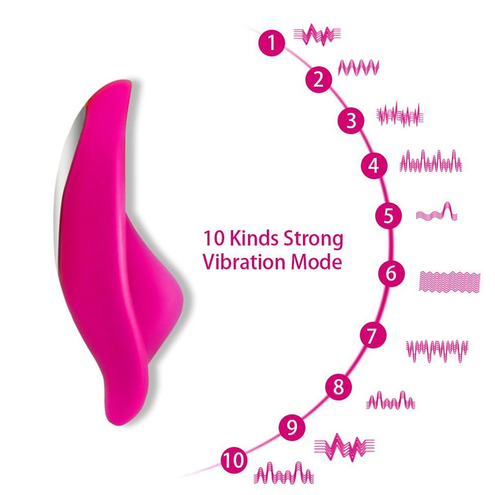 Wearable Vibrator With 10 Modes and Remote Control