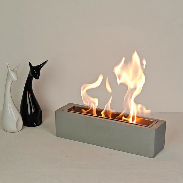 Tabletop Fire Pit for Modern Real-Flame Dining Ambience