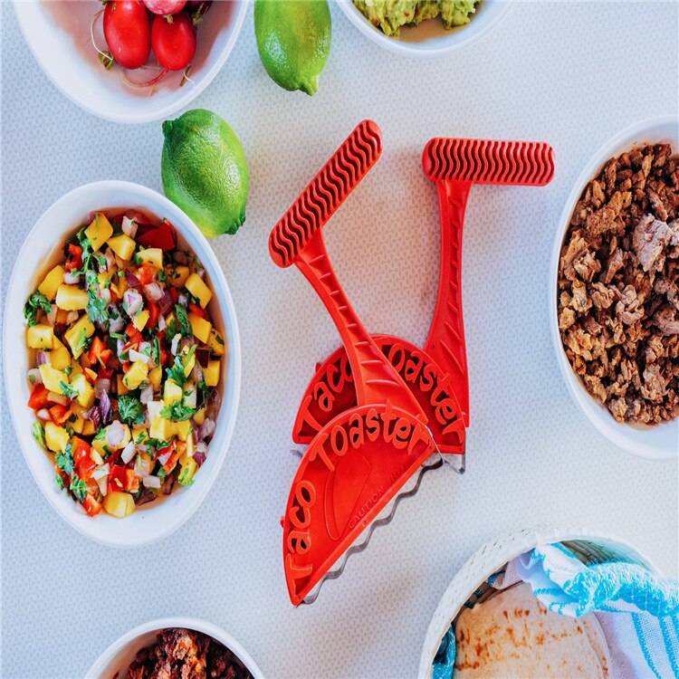 Toaster Taco Shell Maker for Crispy, Oil-Free Tacos