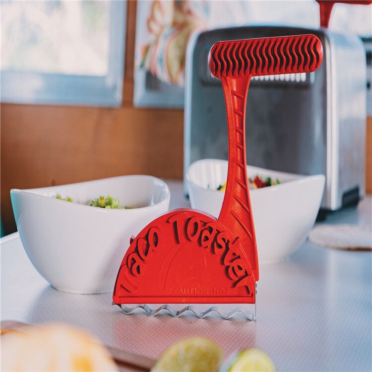 Toaster Taco Shell Maker for Crispy, Oil-Free Tacos