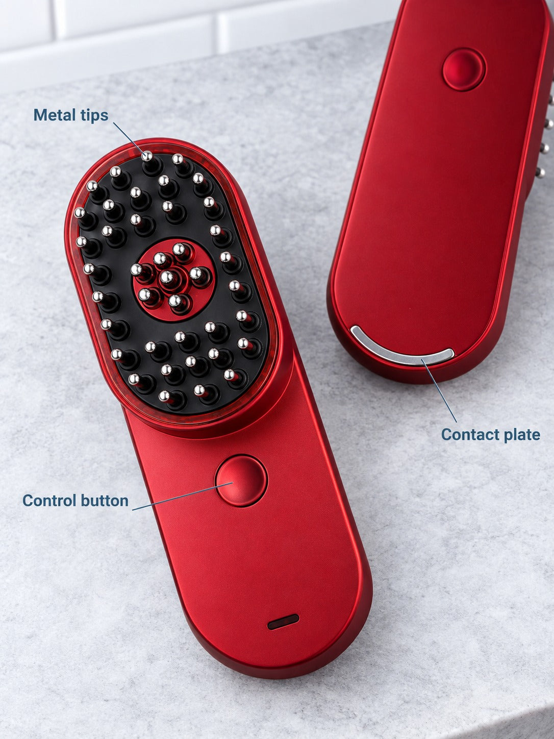 Red Light Scalp Brush for At-Home Hair Care Routine
