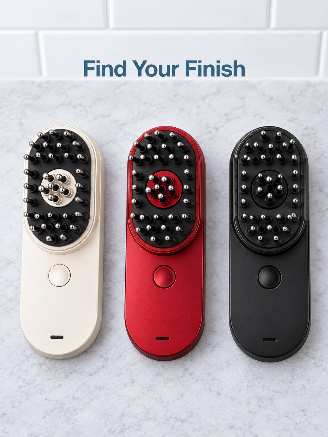 Red Light Scalp Brush for At-Home Hair Care Routine