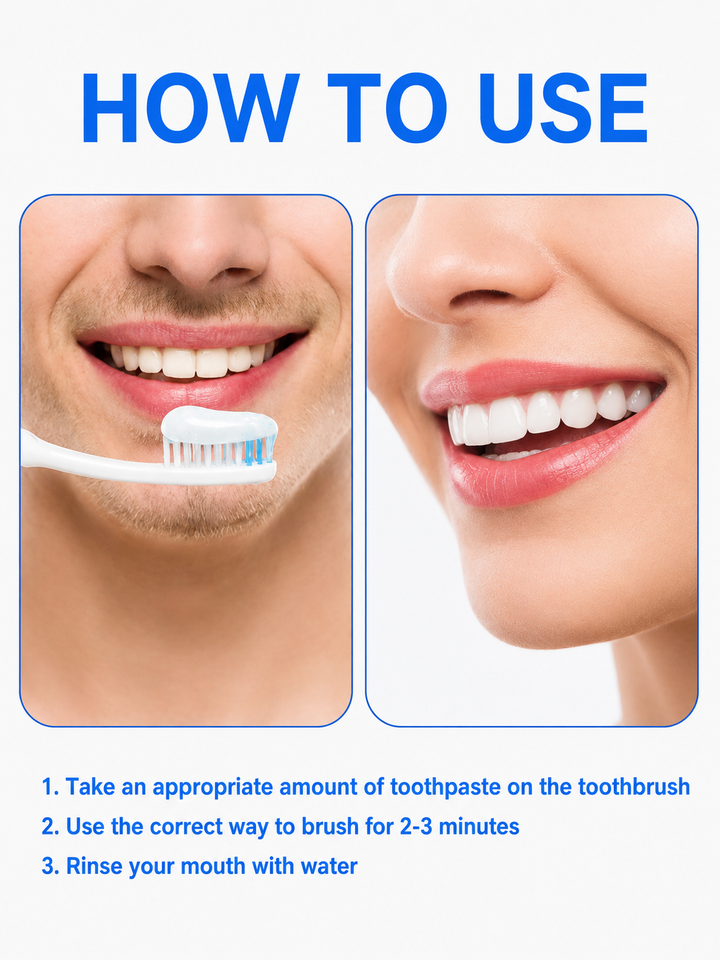 Red Velvet Toothpaste — 360° Cleaning & Delicate Foam