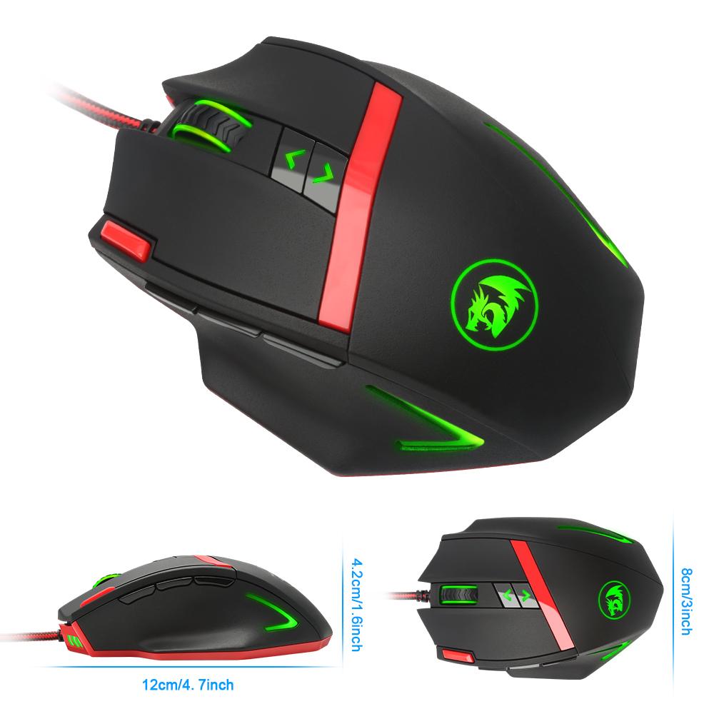 Gaming Mouse 16400 DPI with 9 Programmable Buttons