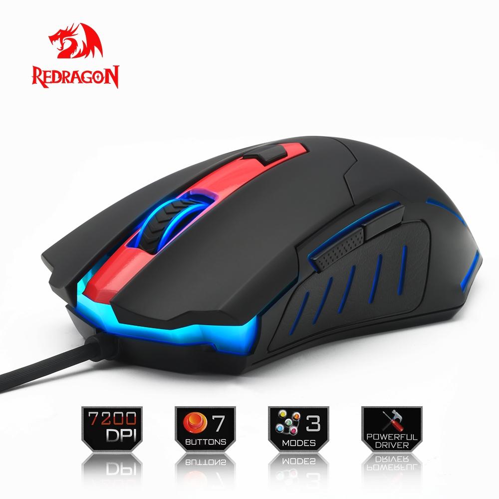 Wired Gaming Mouse 7200 DPI, 7 Programmable Buttons