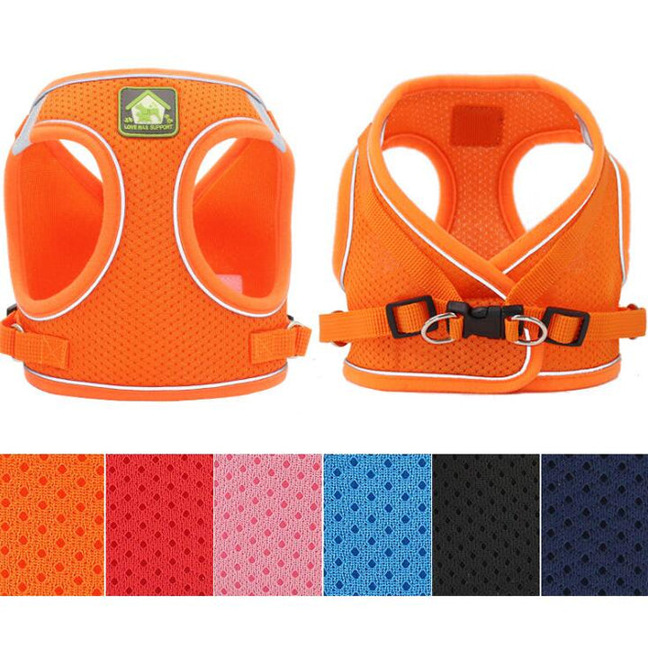Reflective Cat Harness Leash Set for Safer Outdoor Walks