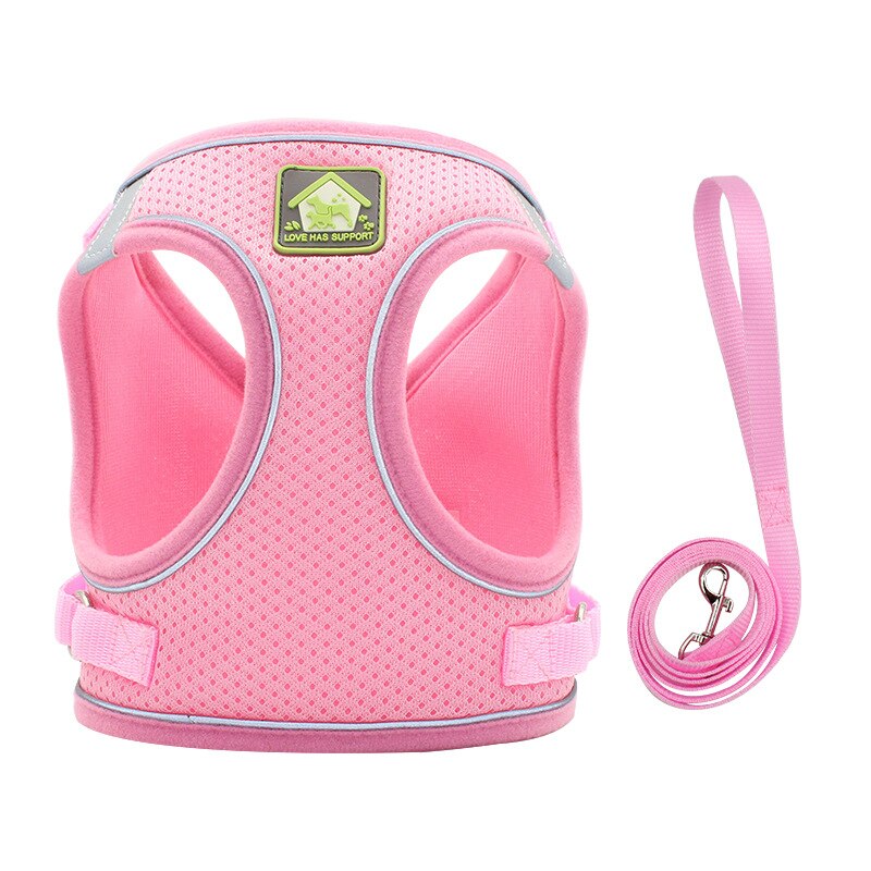 Reflective Cat Harness Leash Set for Safer Outdoor Walks