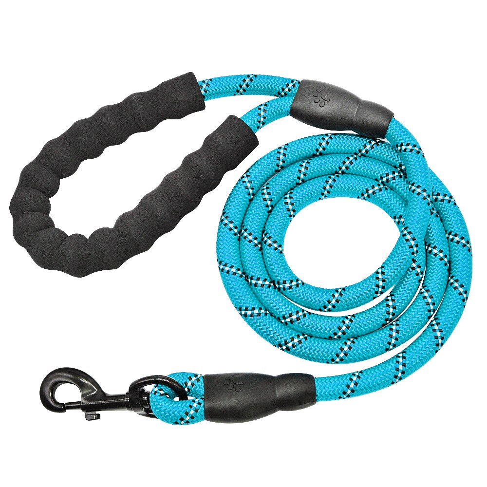 Reflective Dog Leash with Padded Handle for Safer Walks