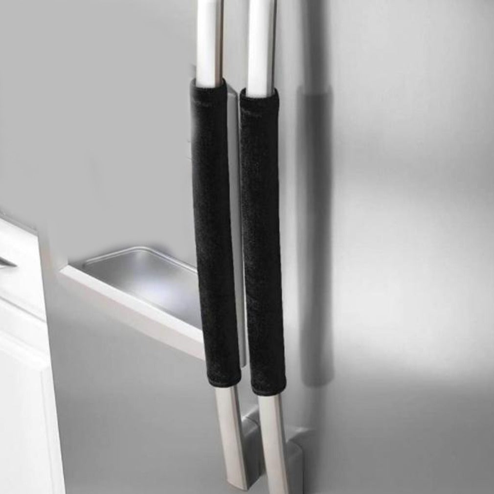 Velvet Fridge Handle Cover to Stop Scratches and Grime