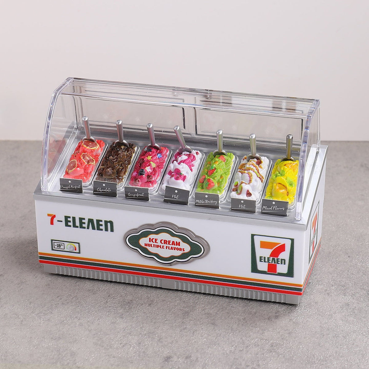 Mini Ice Cream Freezer Magnet Display Model