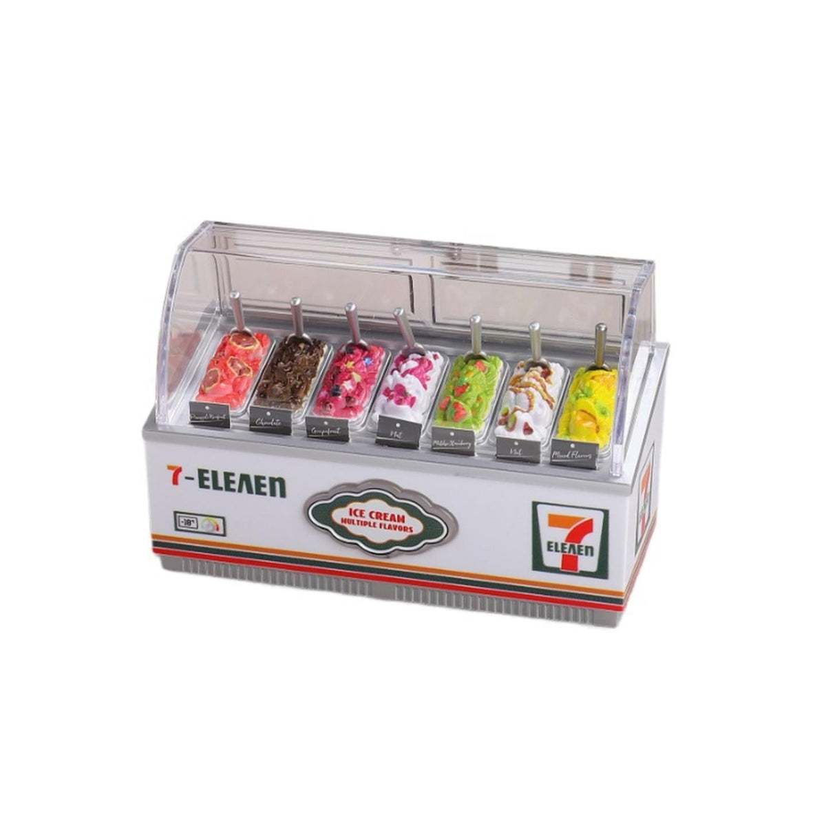 Mini Ice Cream Freezer Magnet Display Model