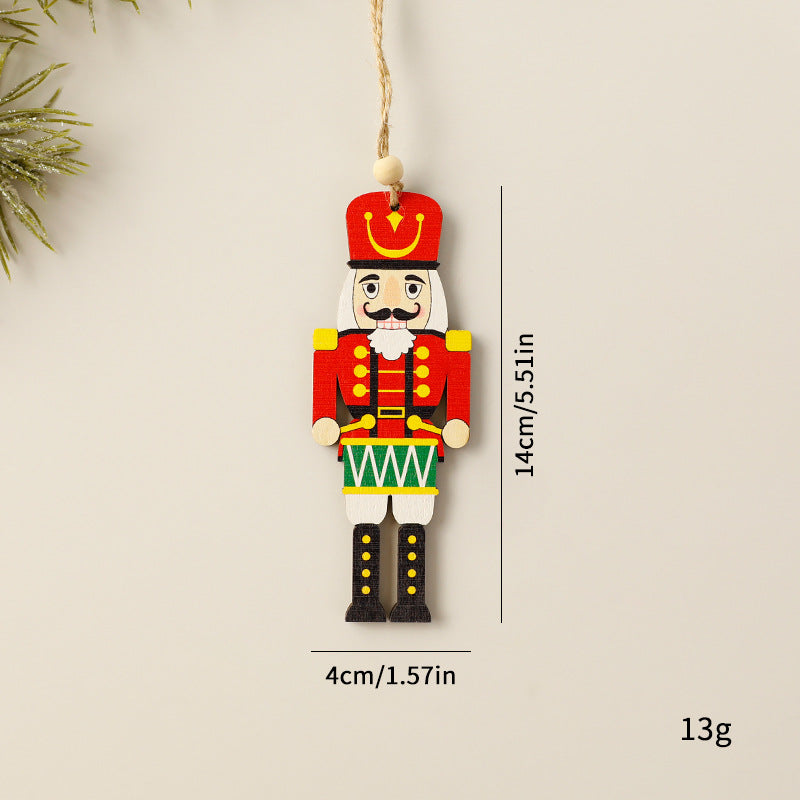 Wooden Christmas Ornaments - Nostalgic Tree Decor