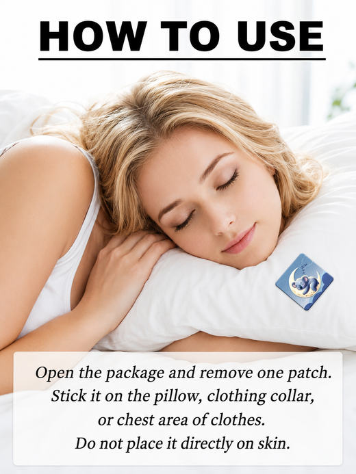 Sleep Patches — Fall Asleep Faster & Protect Sleep Quality