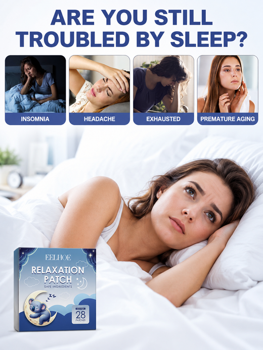 Sleep Patches — Fall Asleep Faster & Protect Sleep Quality