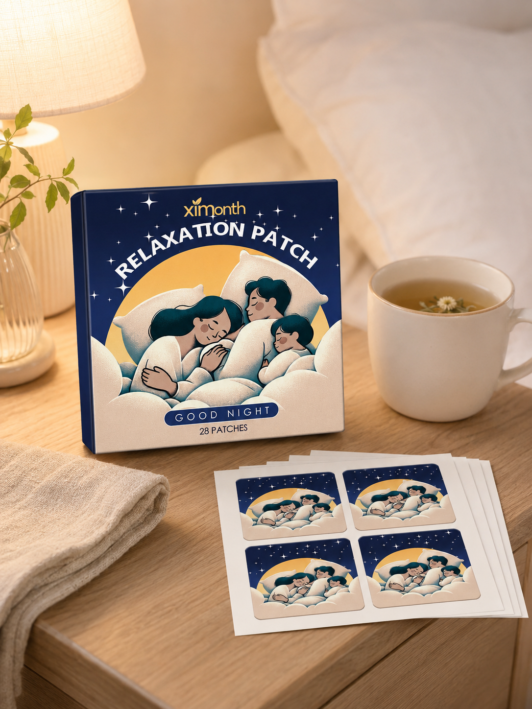 Sleep Patches — Deep, Drug‑Free Relaxation in 28 Nights