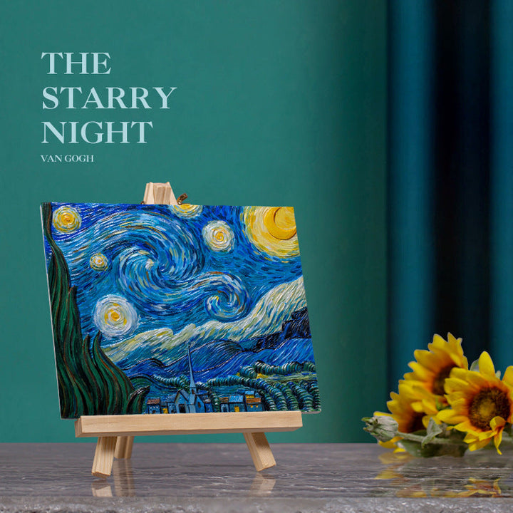 3D Starry Night Painting Kit for Relaxing DIY Decor