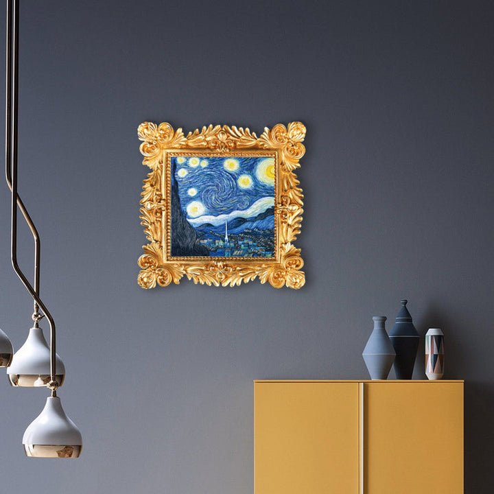 3D Relief Painting Kit: Van Gogh Starry Night Decor