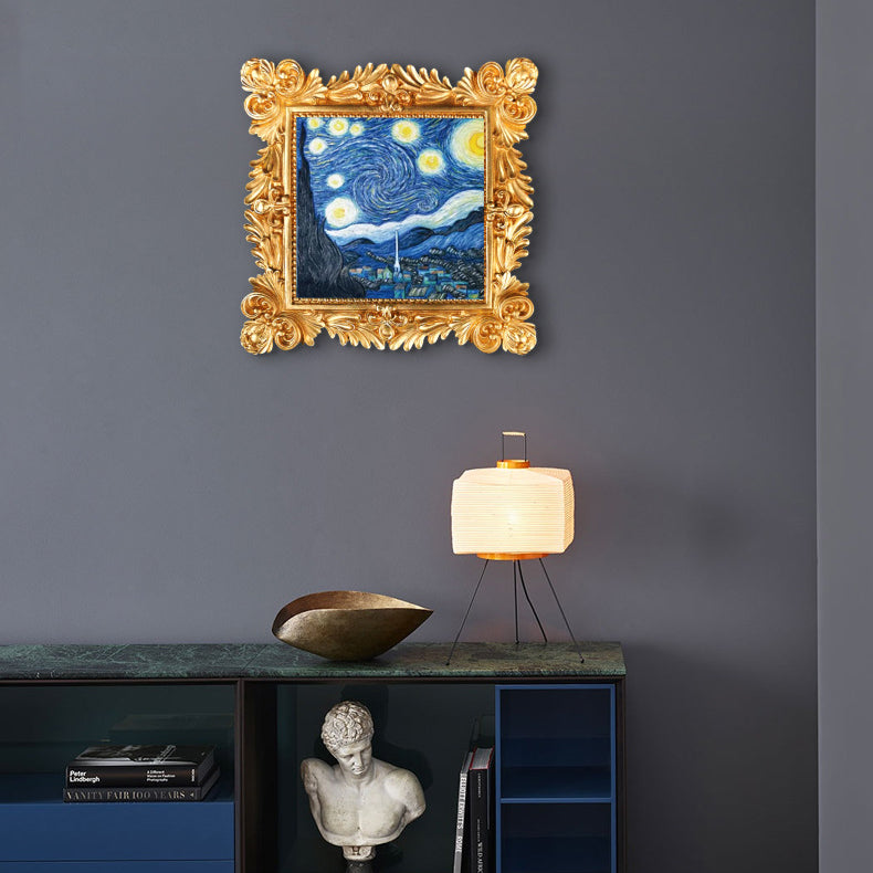 3D Relief Painting Kit: Van Gogh Starry Night Decor
