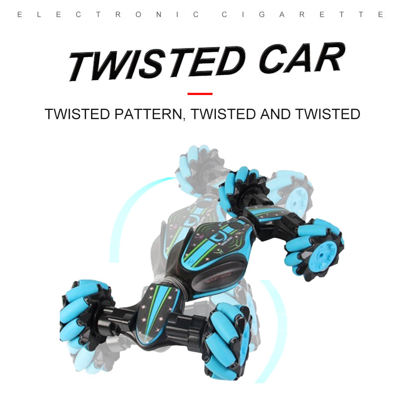 Gesture-Controlled Stunt RC Car for Off-Road Play