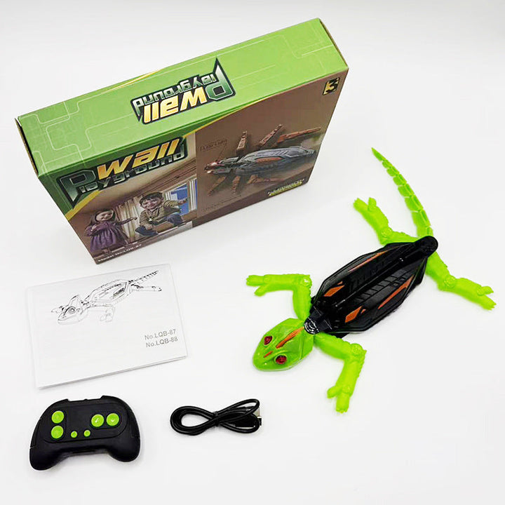 Wall-Climbing Gecko Robot Remote Control Toy for Kids