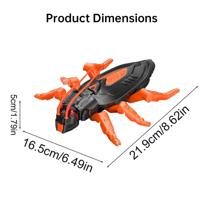 Wall-Climbing Gecko Robot Remote Control Toy for Kids