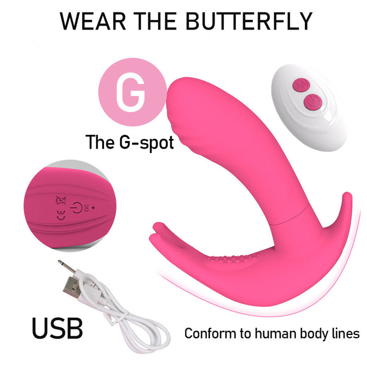 Wearable Butterfly Vibrator for Hands-Free Stimulation