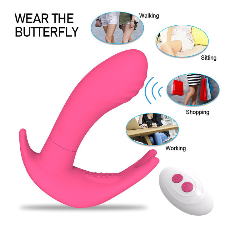 Wearable Butterfly Vibrator for Hands-Free Stimulation