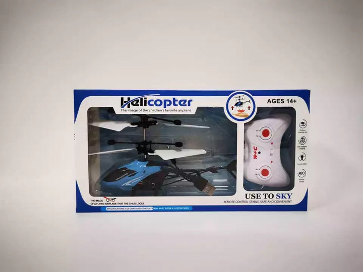Gesture-Controlled Flying Helicopter Toy for Indoor Fun