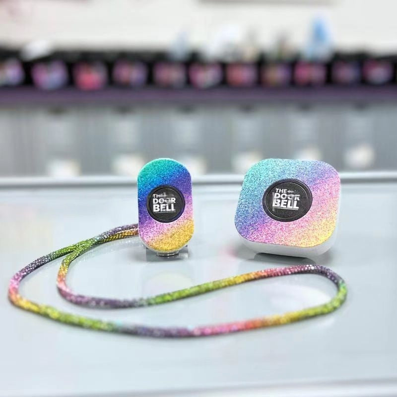 Rainbow Wireless Doorbell with Wearable Call Button