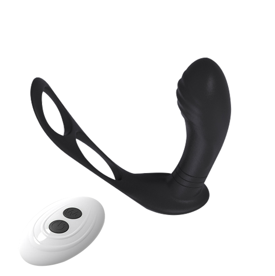 Remote Prostate Vibrator for Hands-Free Couples Play