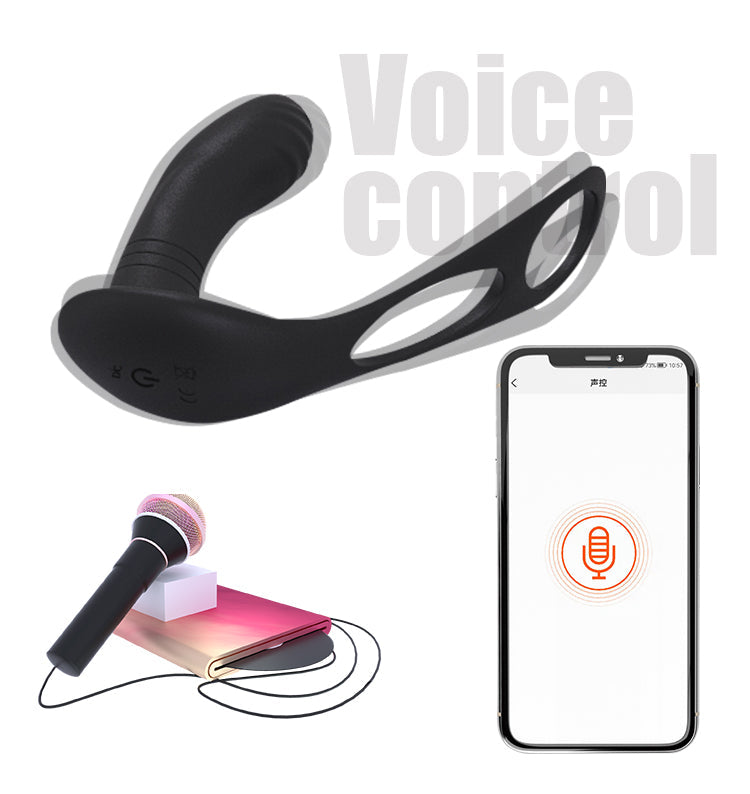 Remote Prostate Vibrator for Hands-Free Couples Play