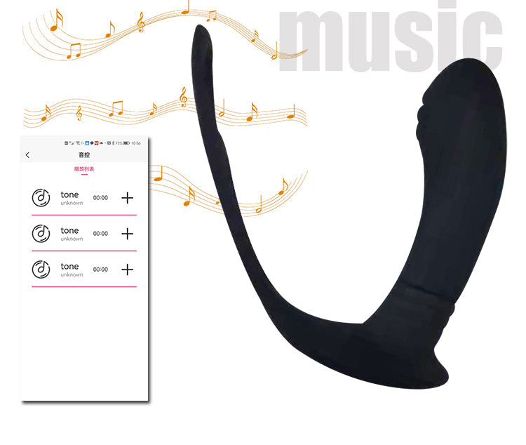 Remote Prostate Vibrator for Hands-Free Couples Play