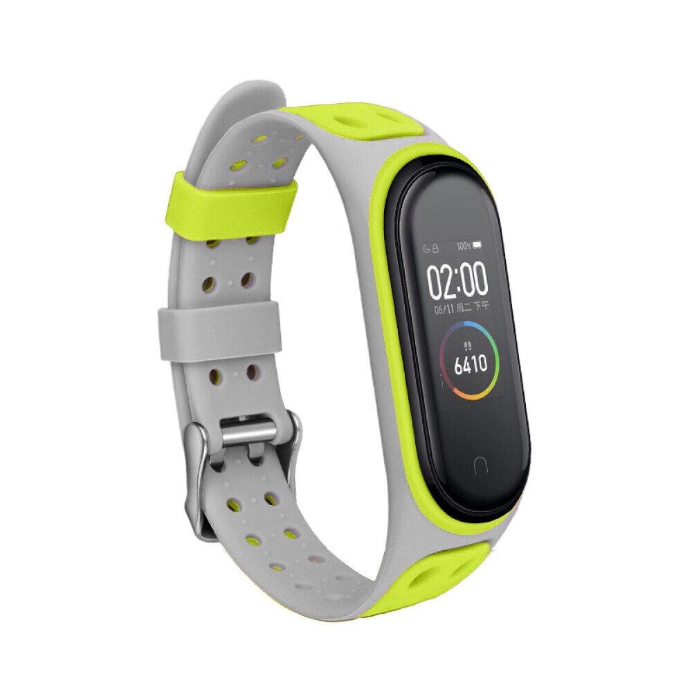 Breathable Two-Tone Sport Strap for Xiaomi Mi Band 3/4/5