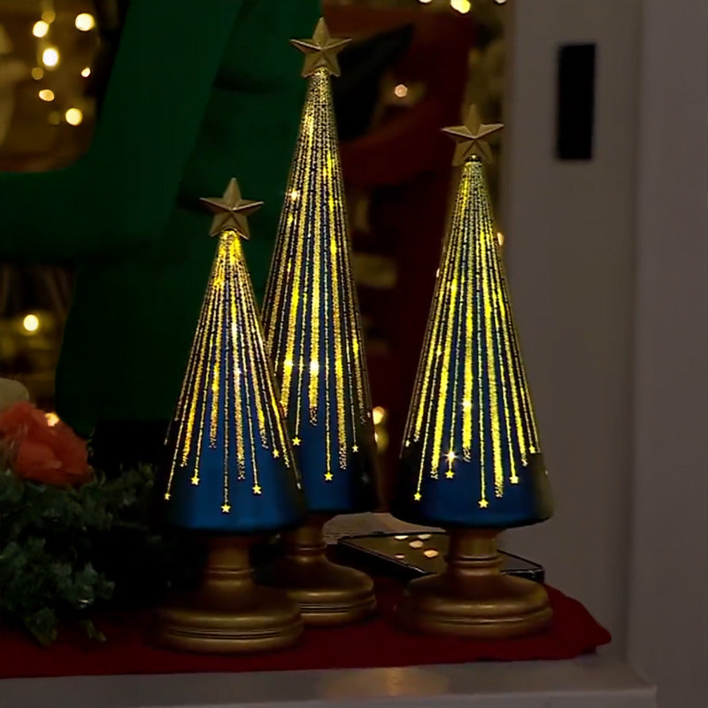 Resin Christmas Ornaments for Elegant Tabletop Decor
