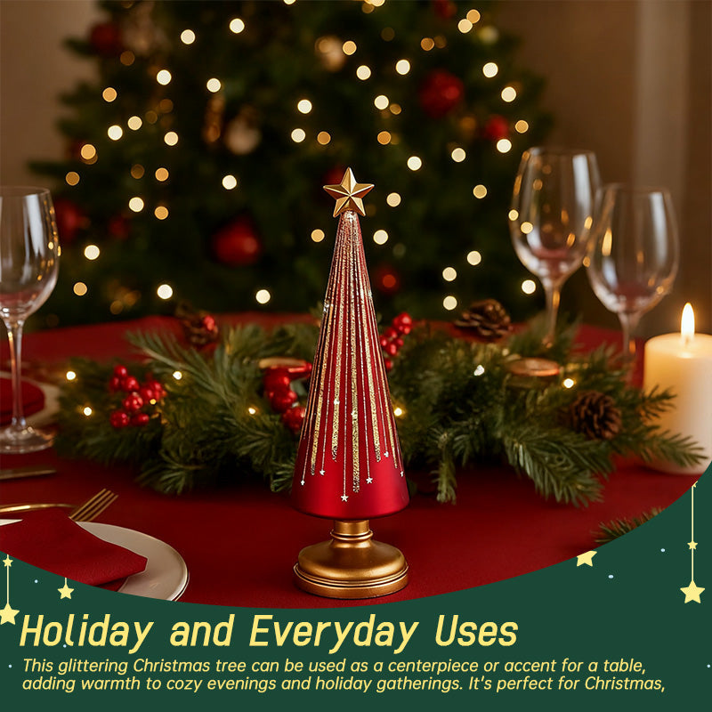 Resin Christmas Ornaments for Elegant Tabletop Decor