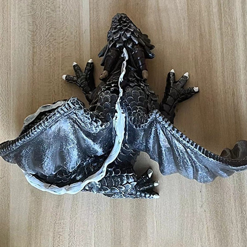 Winged Dragon Sculpture for Dramatic Fantasy Decor