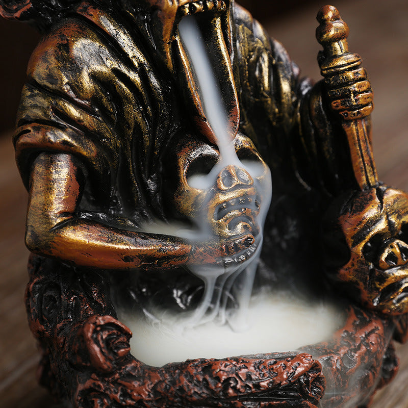 Skull Ghost Incense Burner for Mesmerizing Smoke Flow