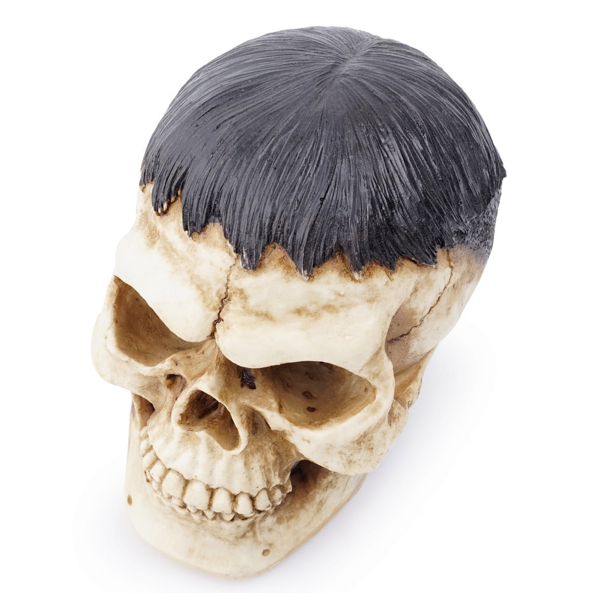 Resin Skull Ornament for Dramatic Gothic Home Decor