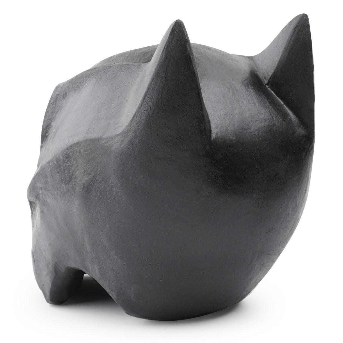 Batman-Inspired Skull Ornament for Dramatic Gothic Decor
