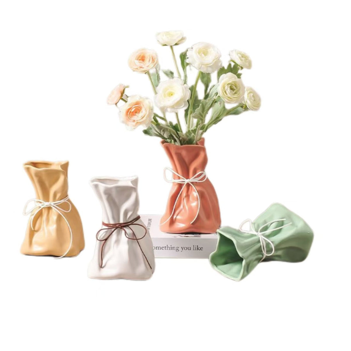 Resin Vase for Living Rooms | Sculptural Table Decor