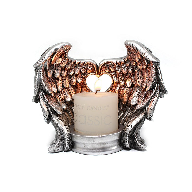 Resin Wing Candlestick Holder for Romantic Candlelight