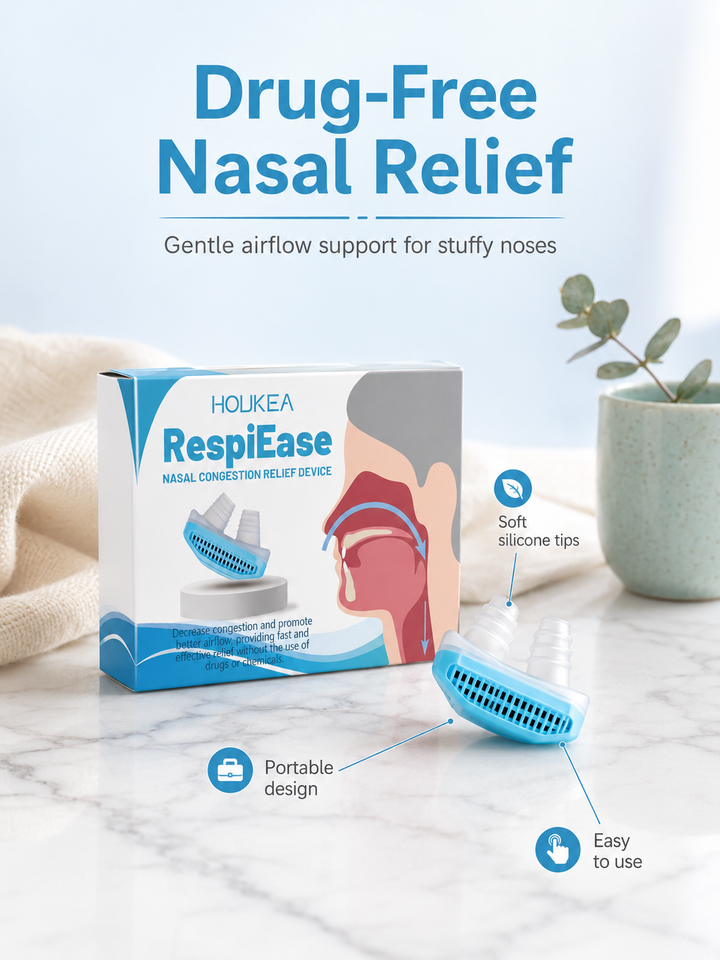 Nasal Breathing Device — Fast, Drug-Free Relief for Stuffy