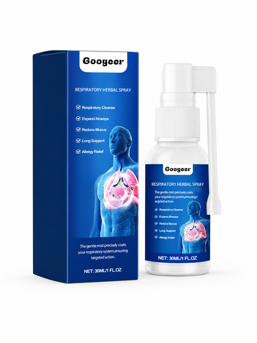 Respiratory Herbal Spray — Natural Throat Relief & Phlegm